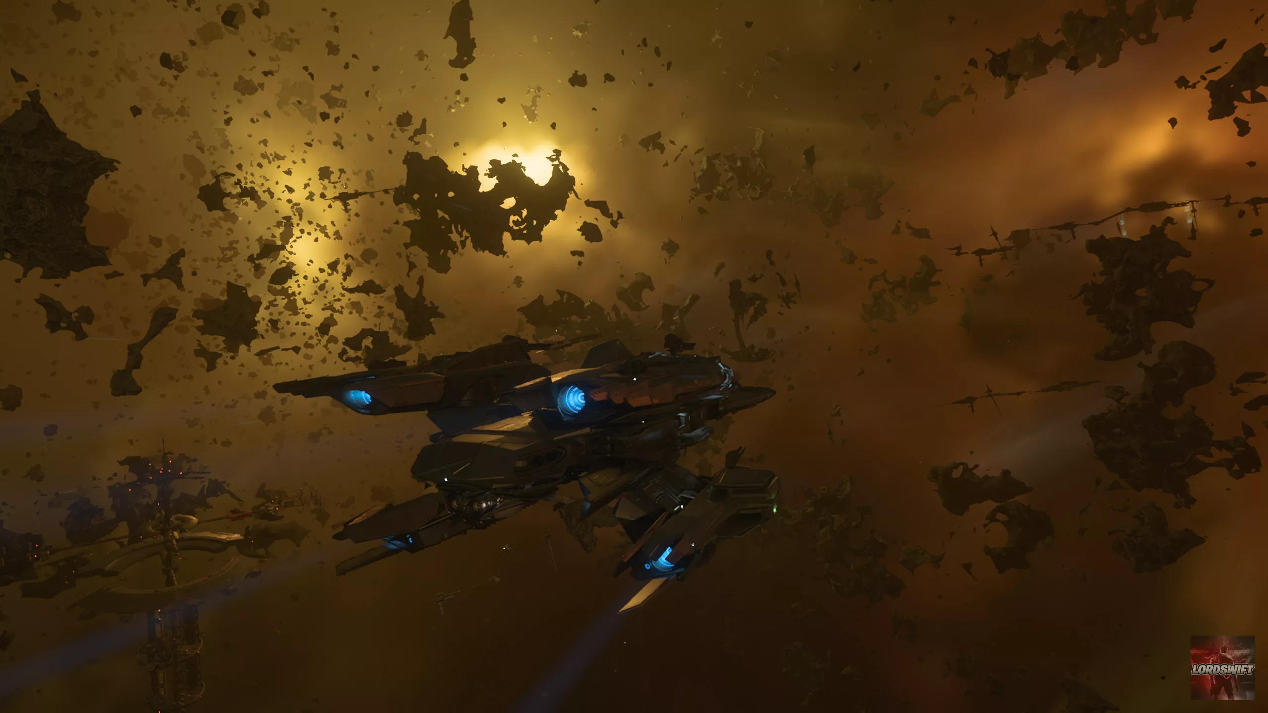 Man i love Asteroid belts in this game