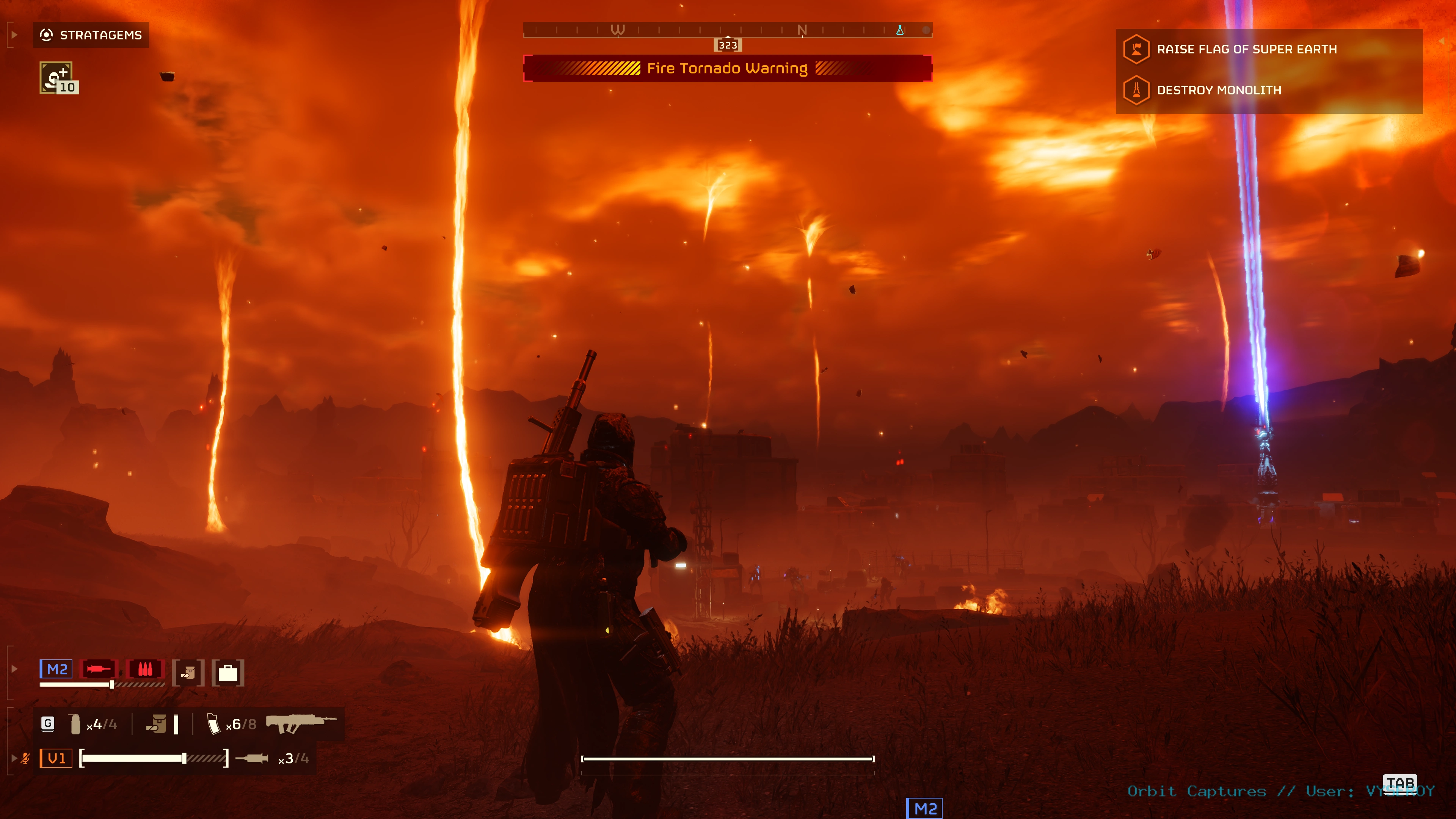 Fire storm!