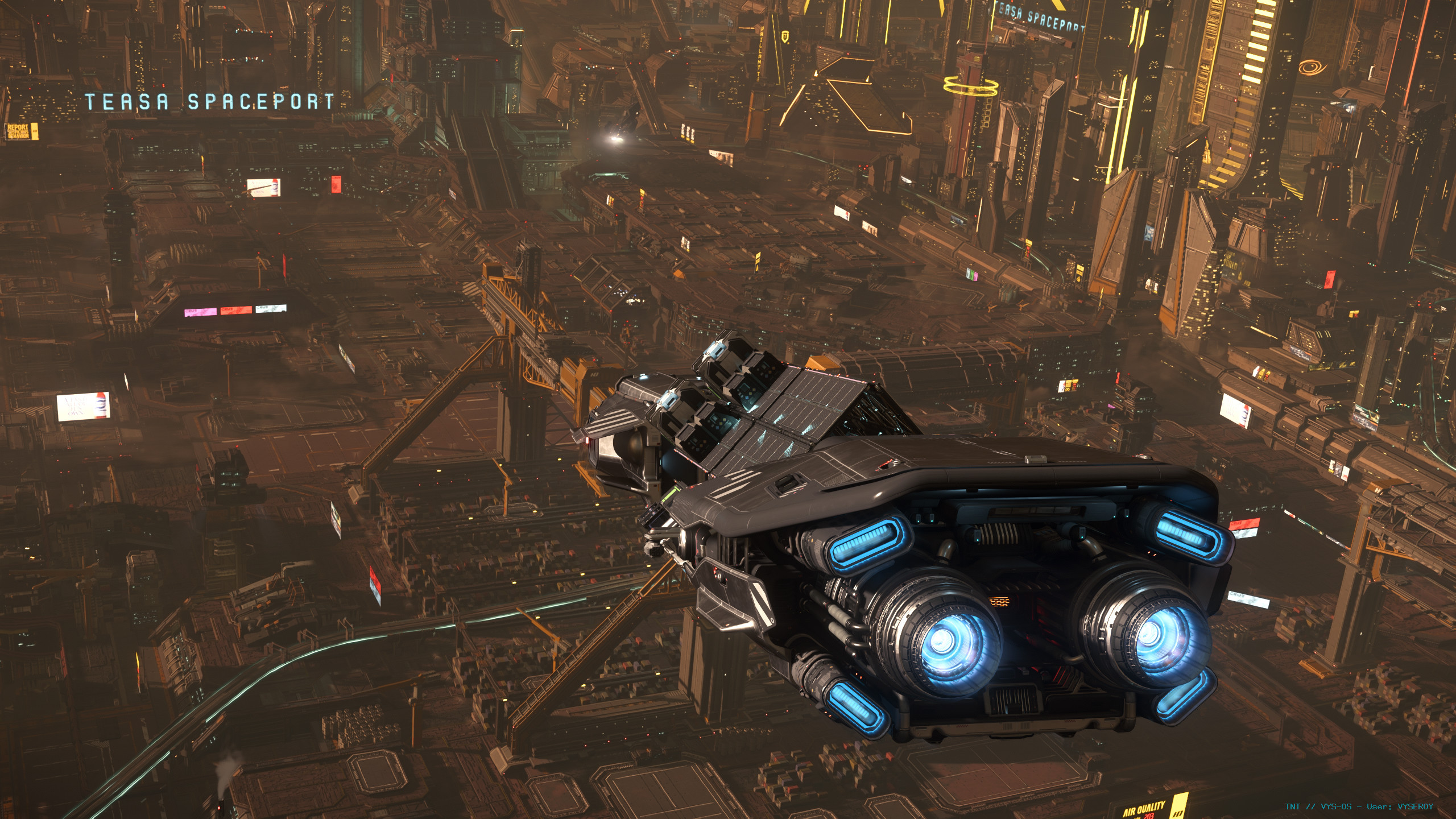 Hull-B Approaching Lorville