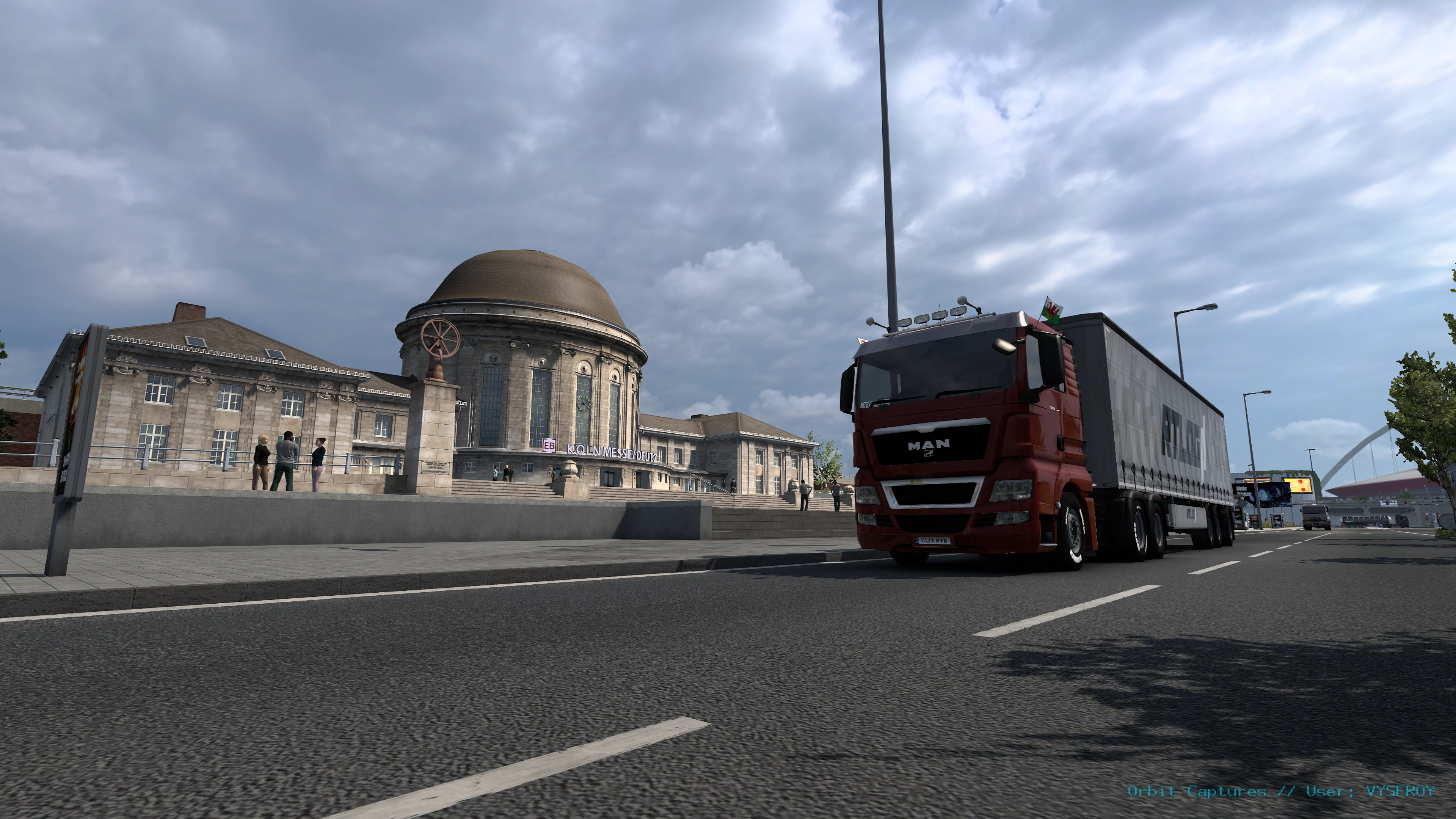 Trucking Through The Town