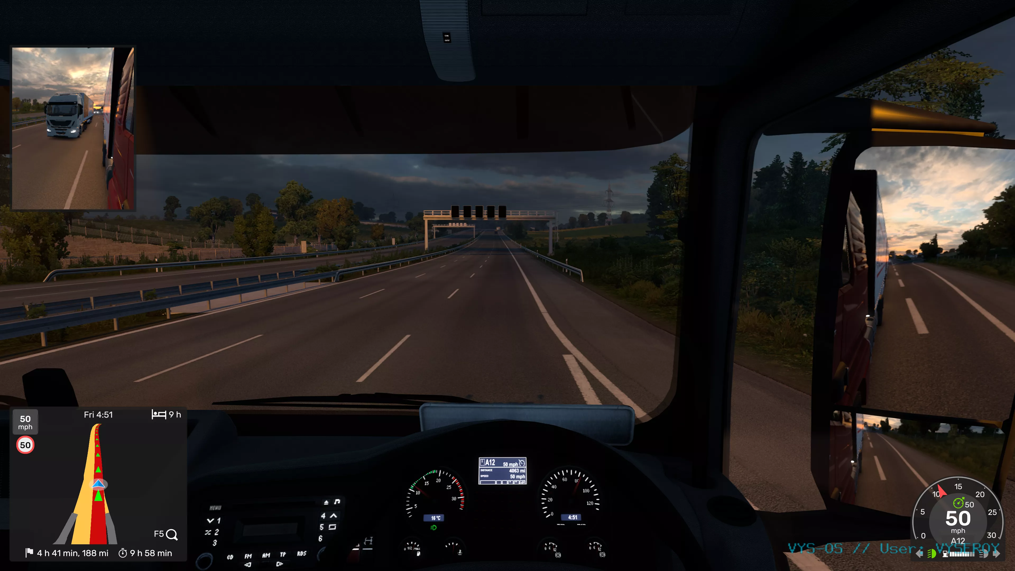 Trucking All Evening!