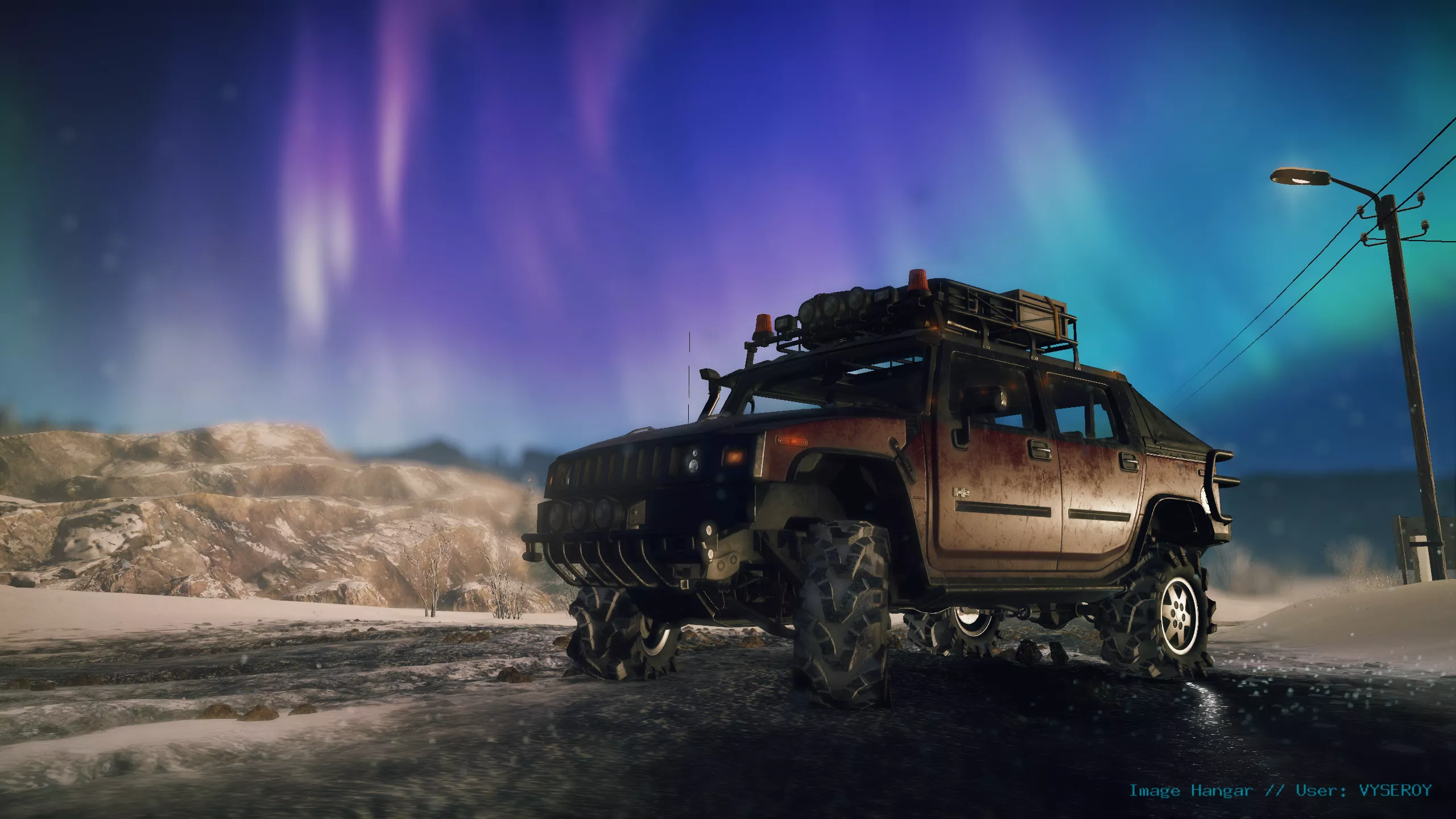 The Northern Lights by Day!