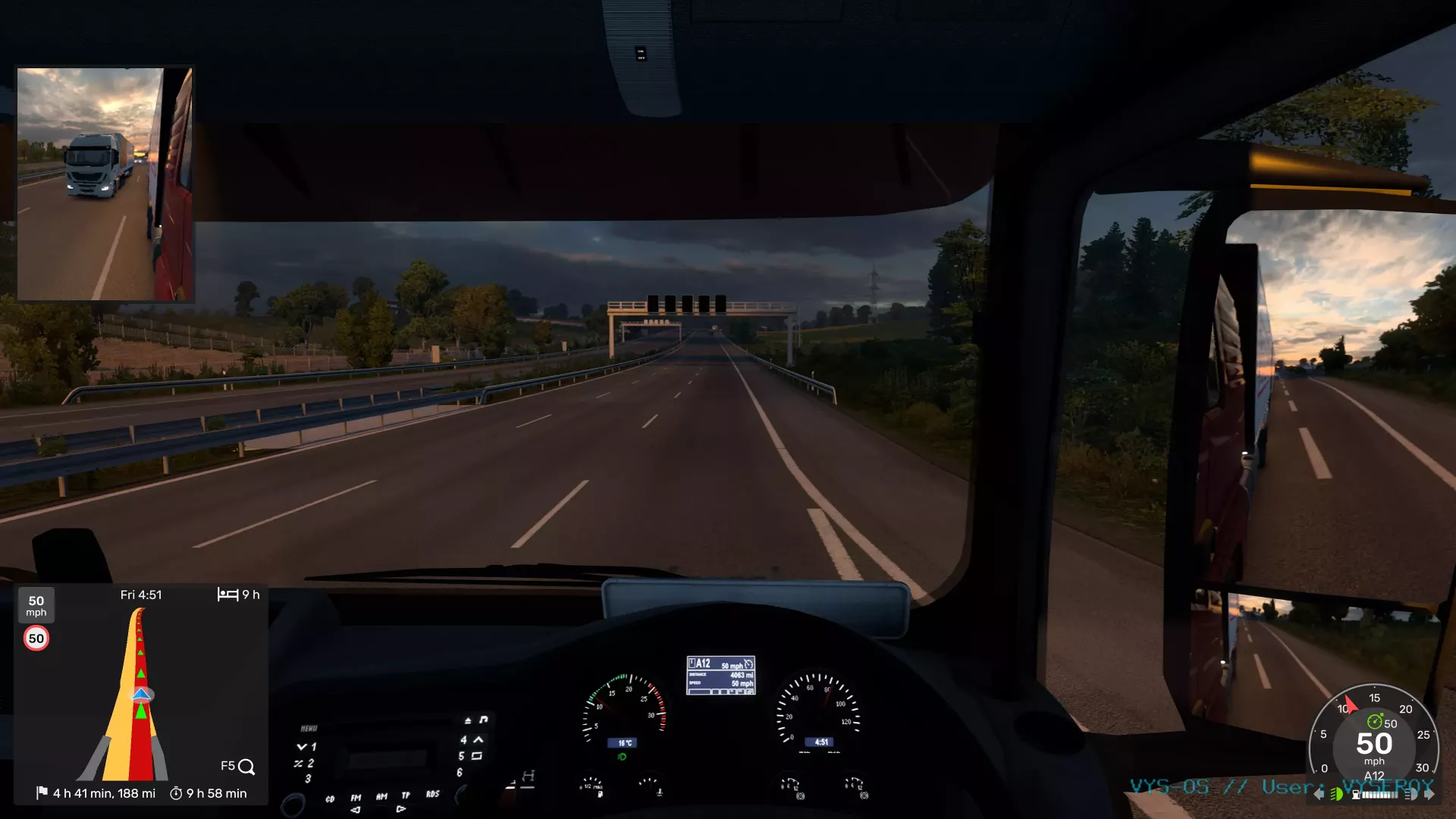Trucking All Evening!